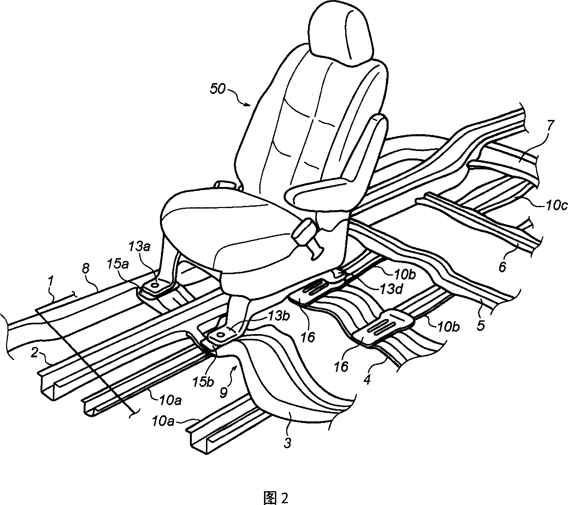 Lower vehicle body structure