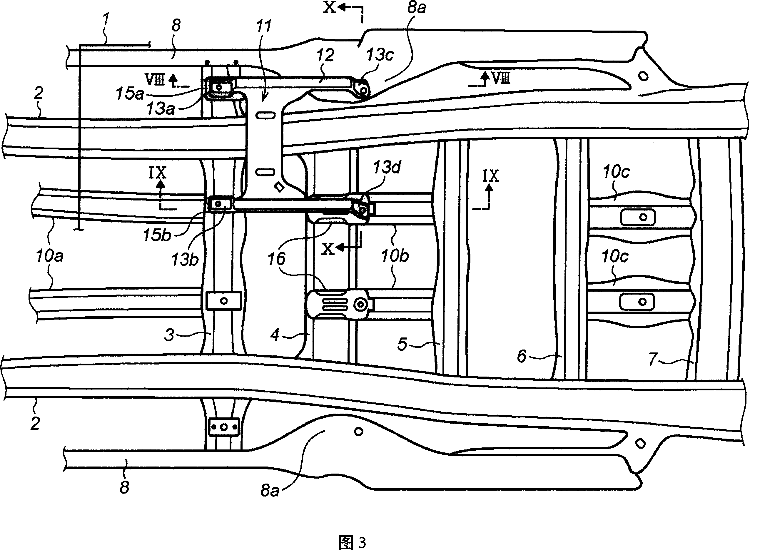 Lower vehicle body structure