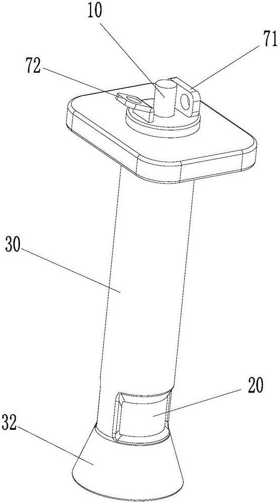 Spill-proof structure and cooking utensil with same