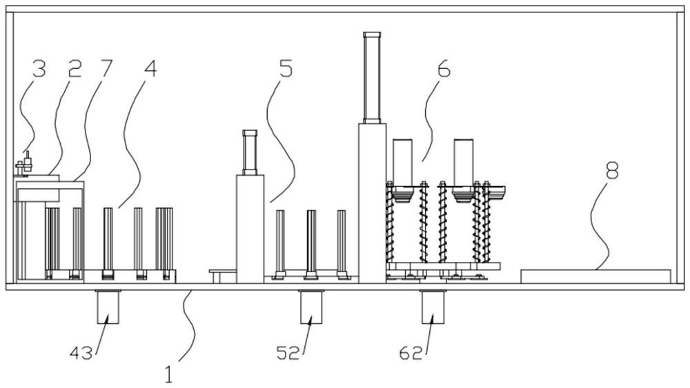 A prefilling equipment for aseptic solid medicine granules