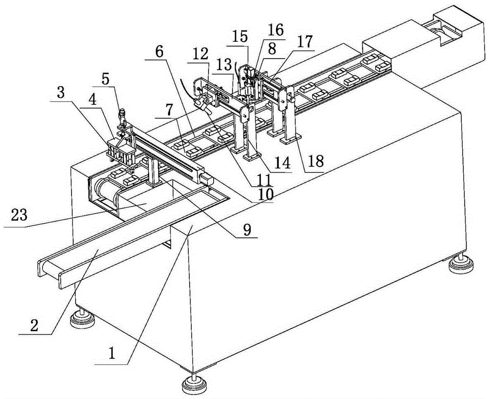 Automatic magnetic element cleaning system