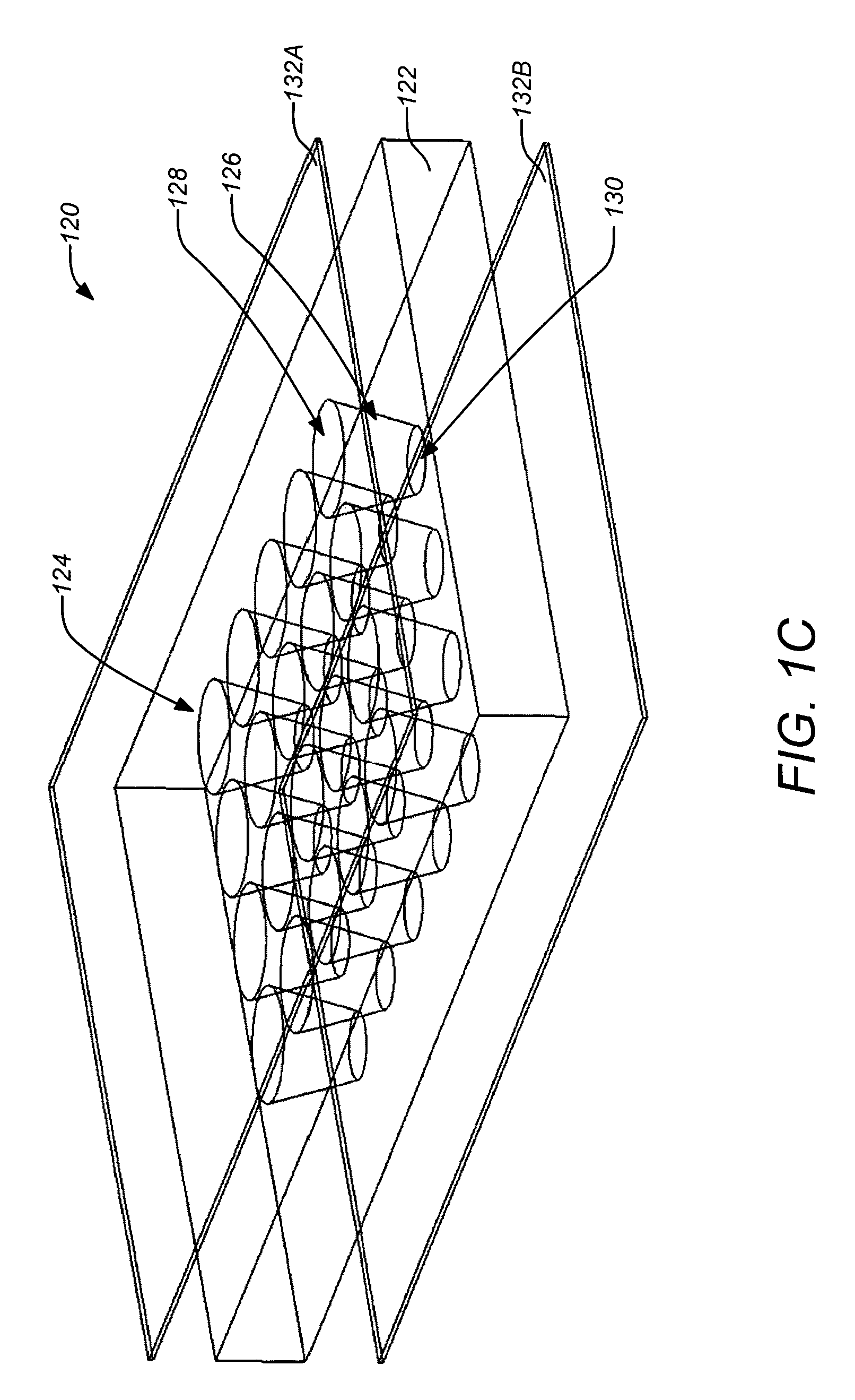 Structural feed aperture for space based phased array antennas