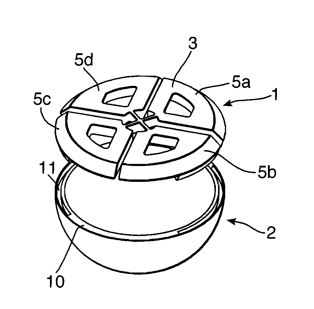 Cap and activation tool