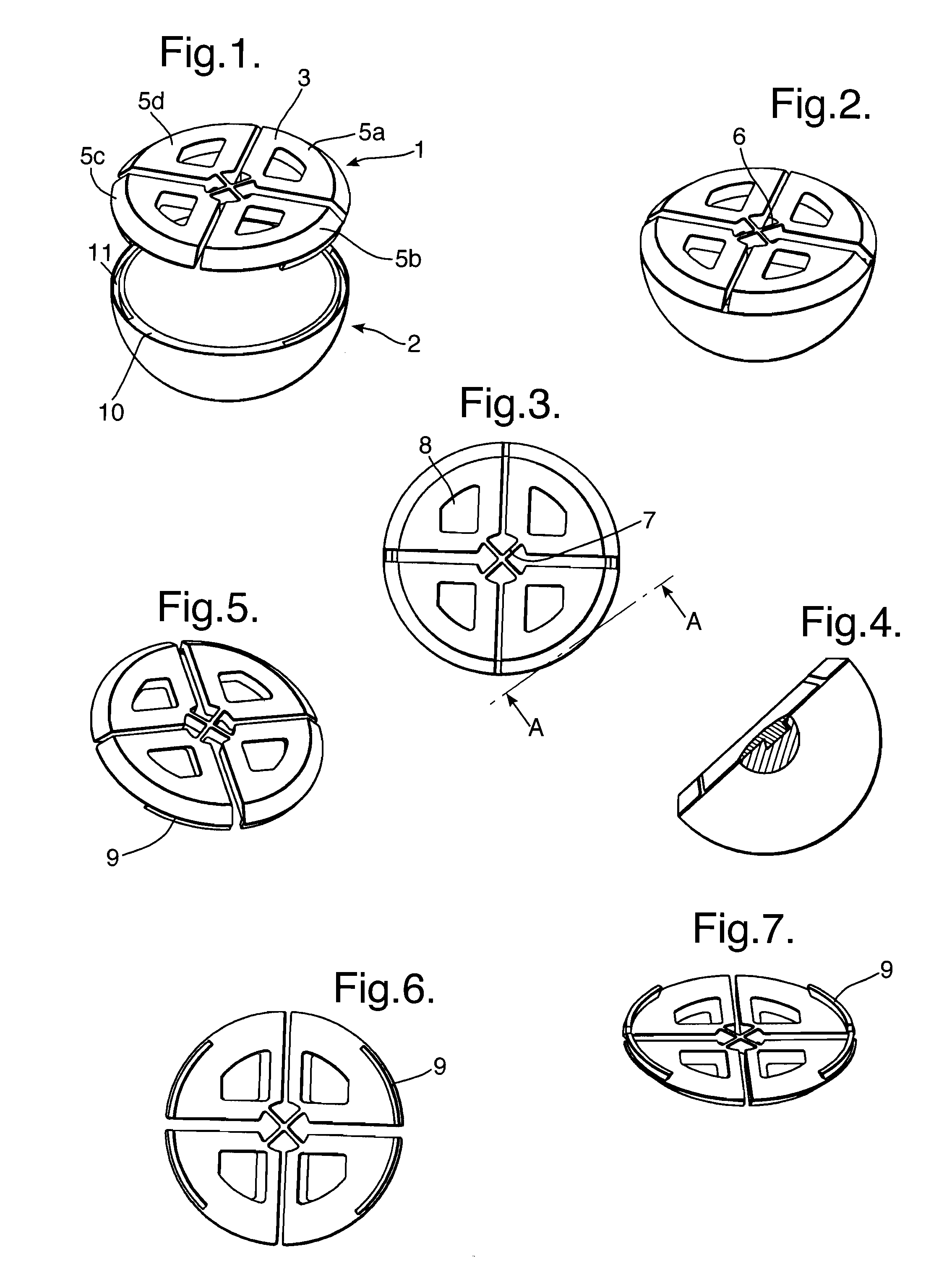 Cap and activation tool