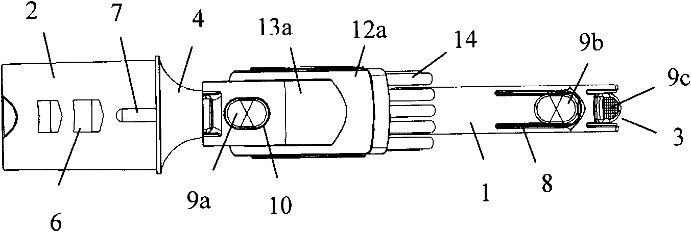 Slit suction nozzle structure for dust collectors