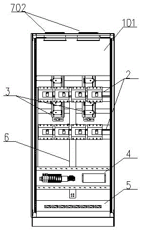 A photovoltaic DC power distribution cabinet and its assembly method