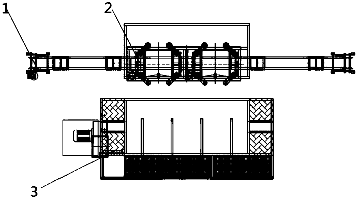 Automatic spraying equipment