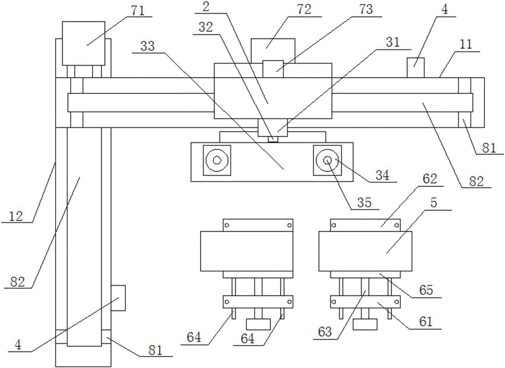 Mobile phone screen detection device