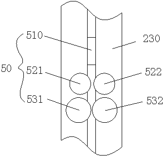 Crab stick sealing device