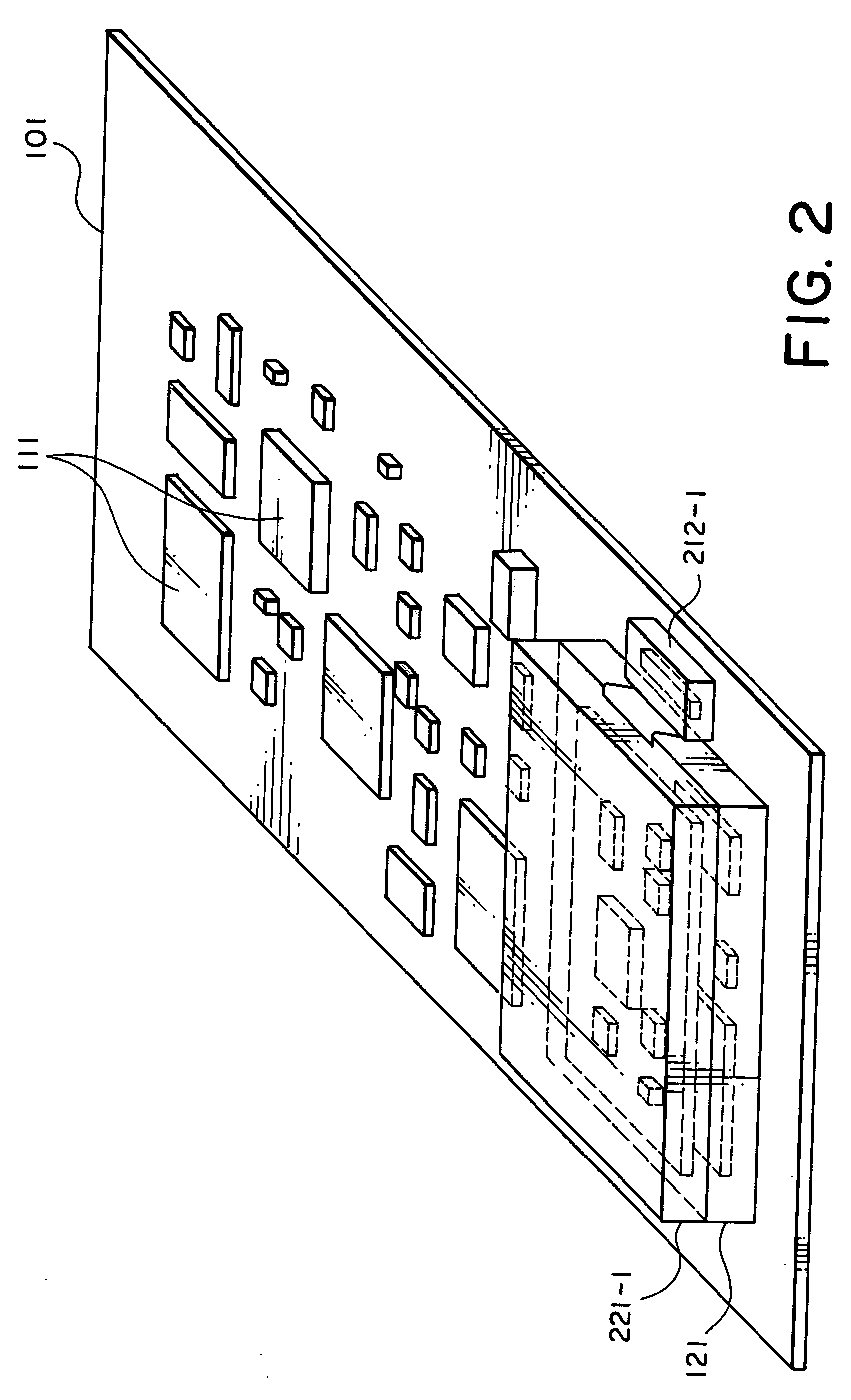 Compact radio equipment and method of mounting the same