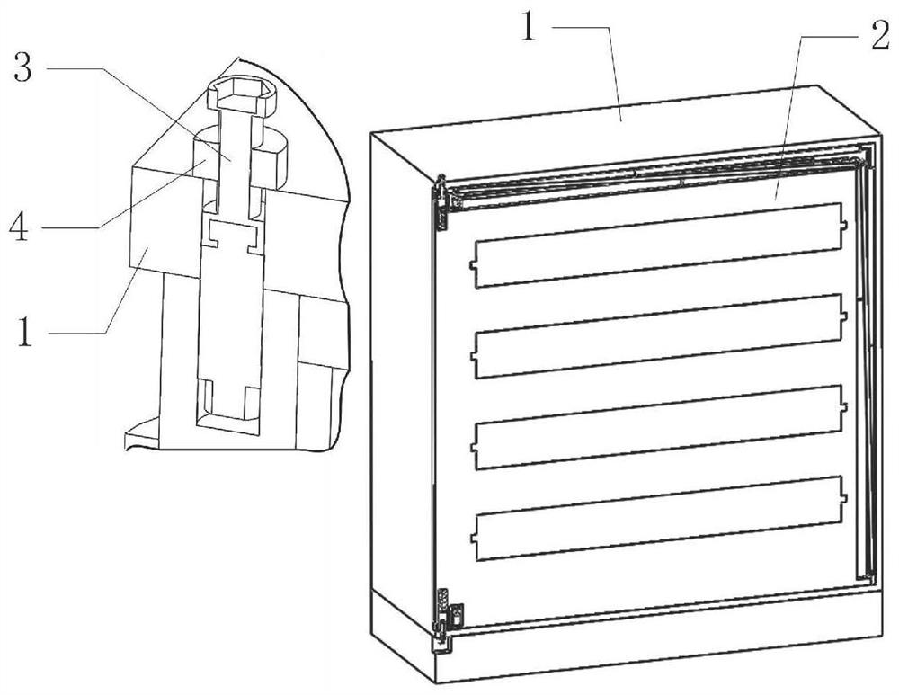 Anti-collision and anti-deformation switch cabinet