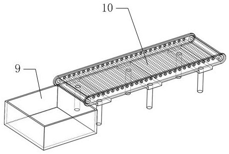 Green and environment-friendly stone powder treatment device for machine-made sand production