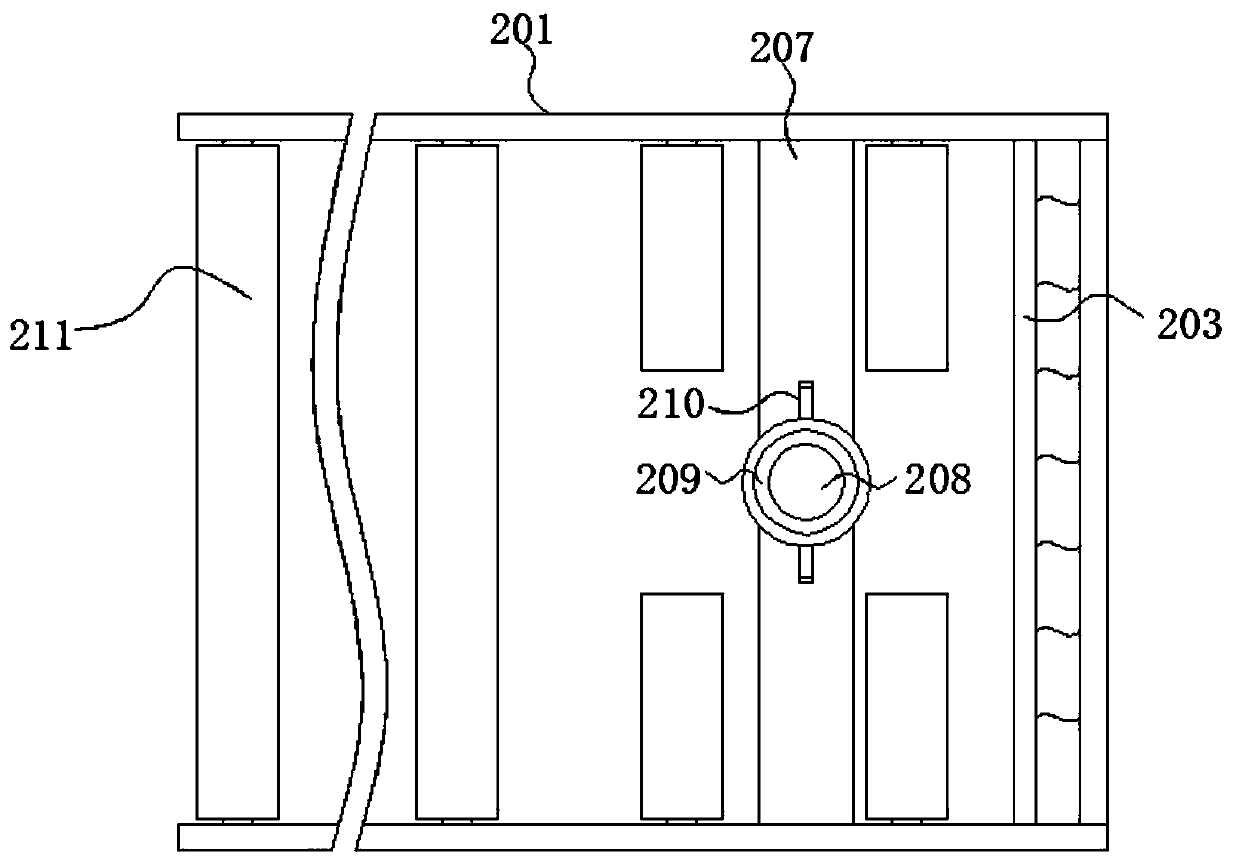 Auxiliary equipment for motor end cover processing