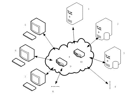 Distributed real-time database management system and implementation method applicable to electric system