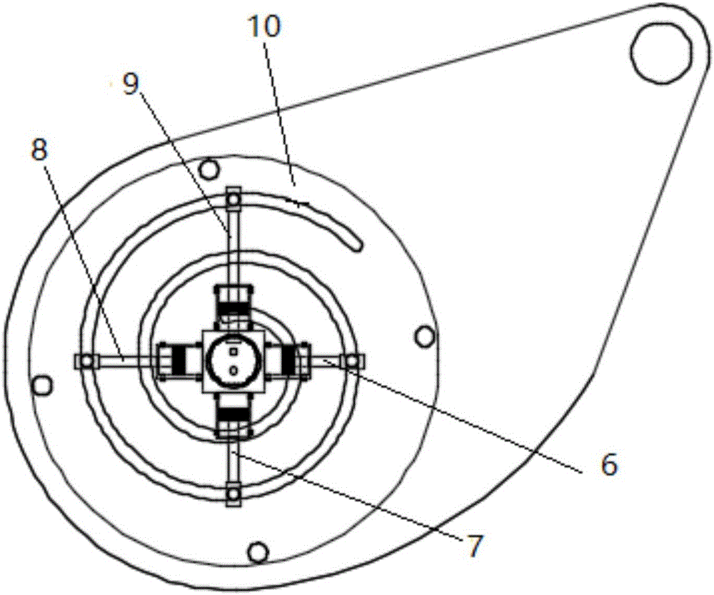 Wave power generation device using spiral structure and working method thereof