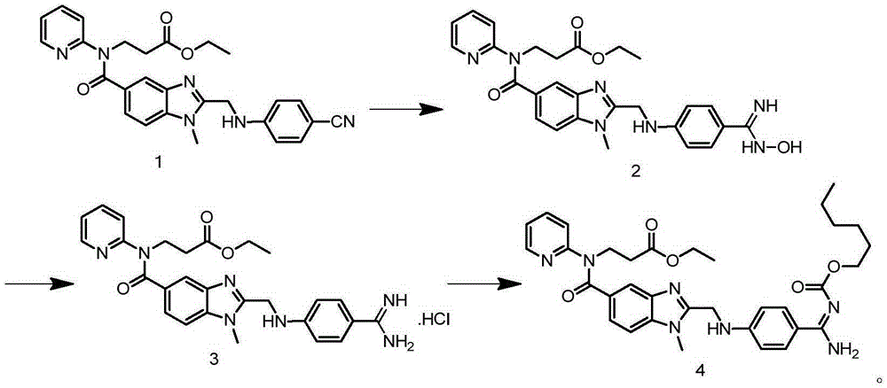 Improved method for preparing Dabigatran etexilate