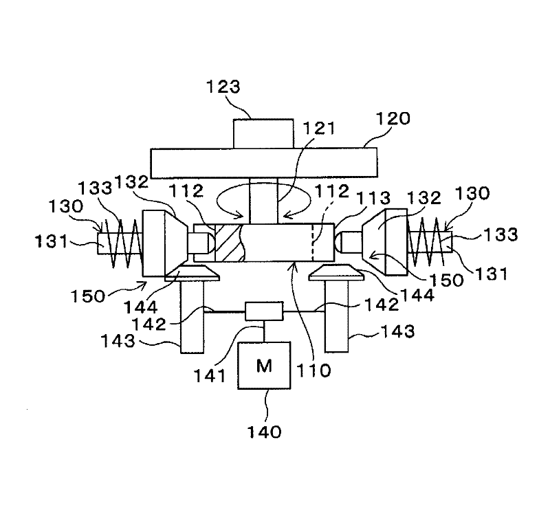 Multi-shaft drive device