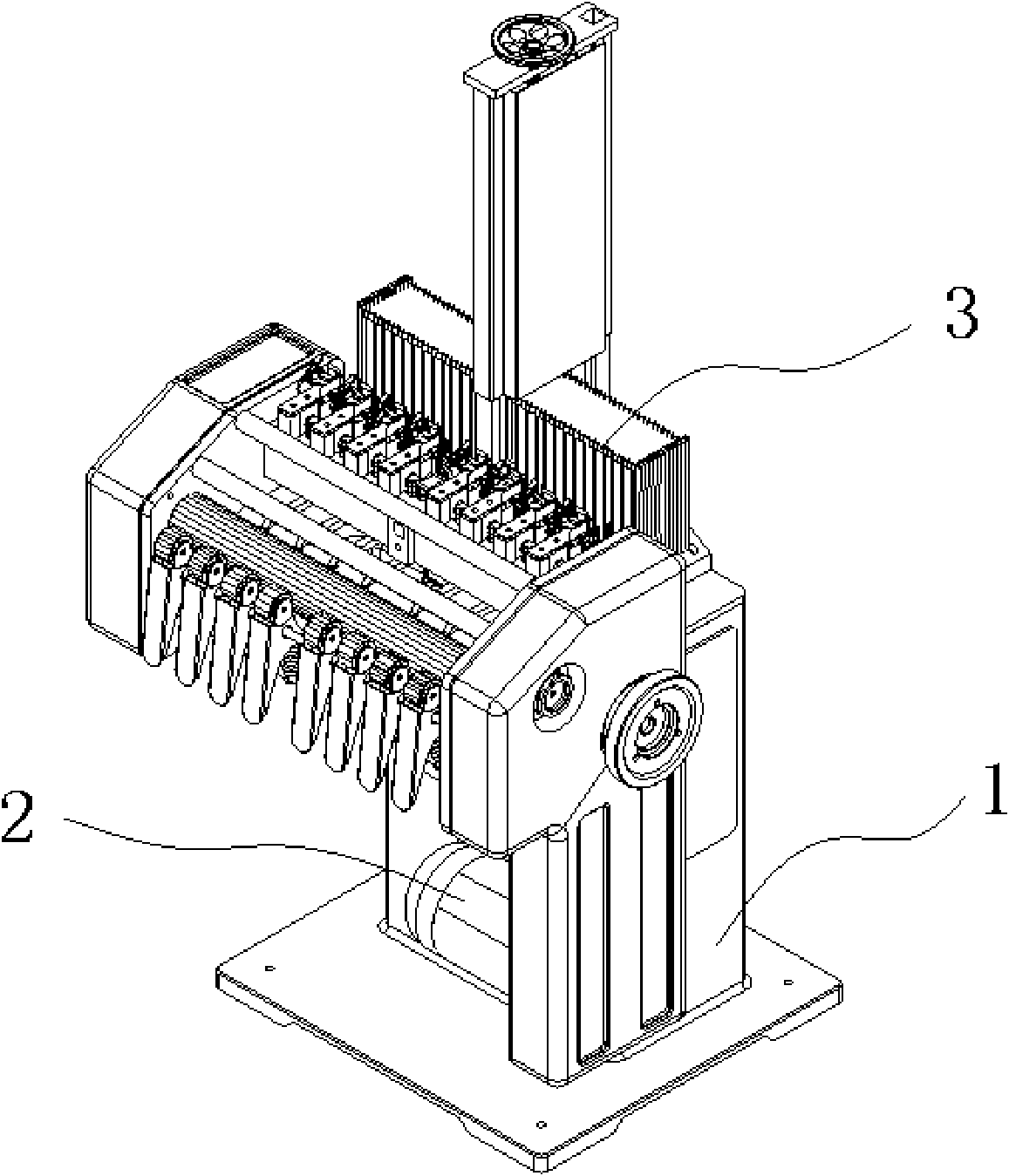 Ultrahigh-speed shuttleless narrow loom