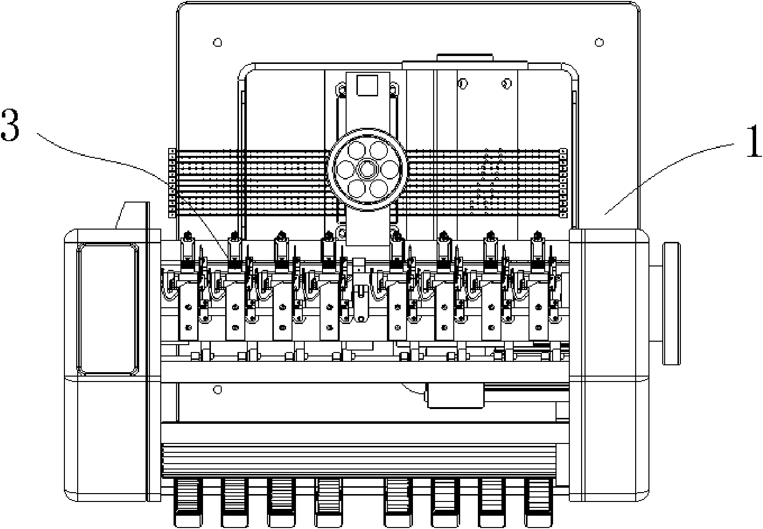 Ultrahigh-speed shuttleless narrow loom