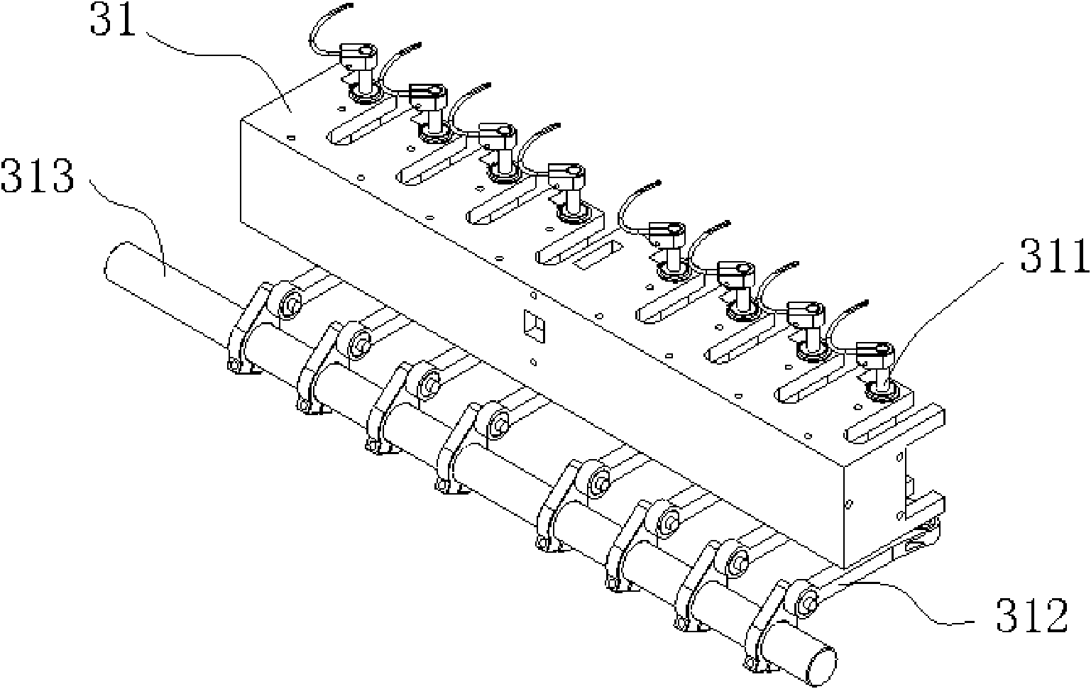 Ultrahigh-speed shuttleless narrow loom