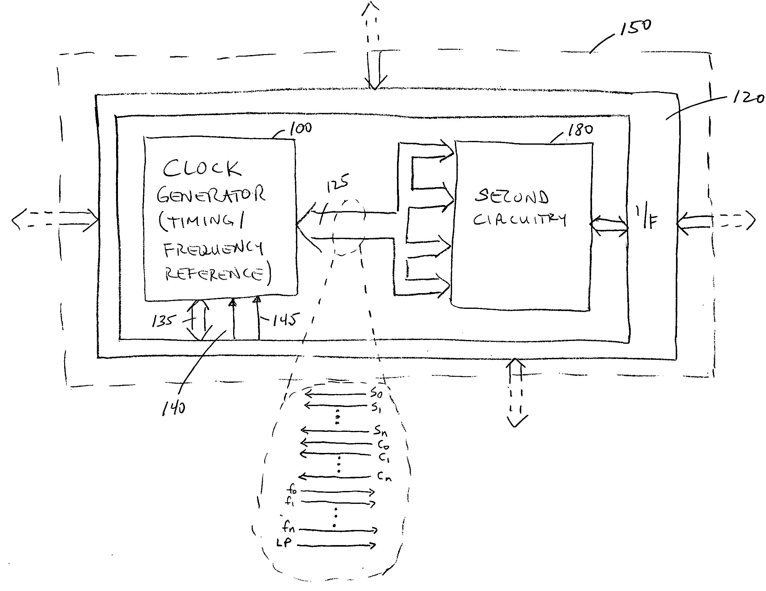 Monolithic clock generator and timing/frequency reference