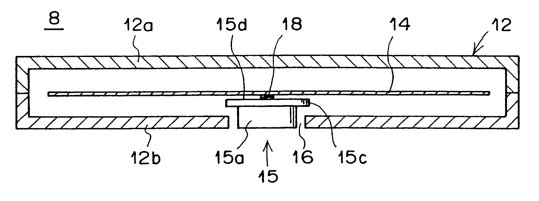 Small magnetic disk cartridge