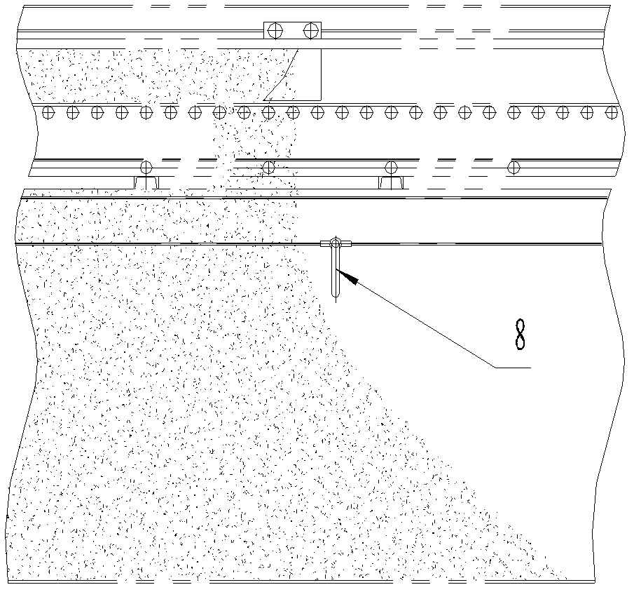 Bin level measuring device