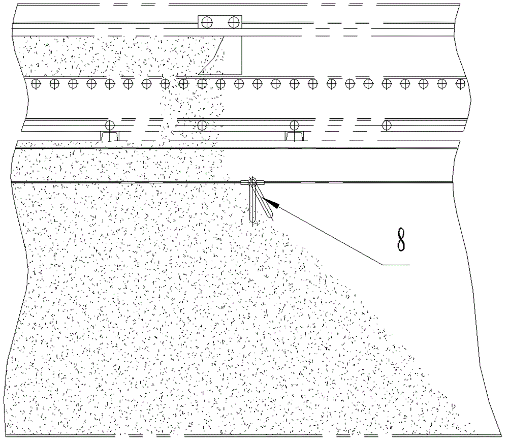 Bin level measuring device