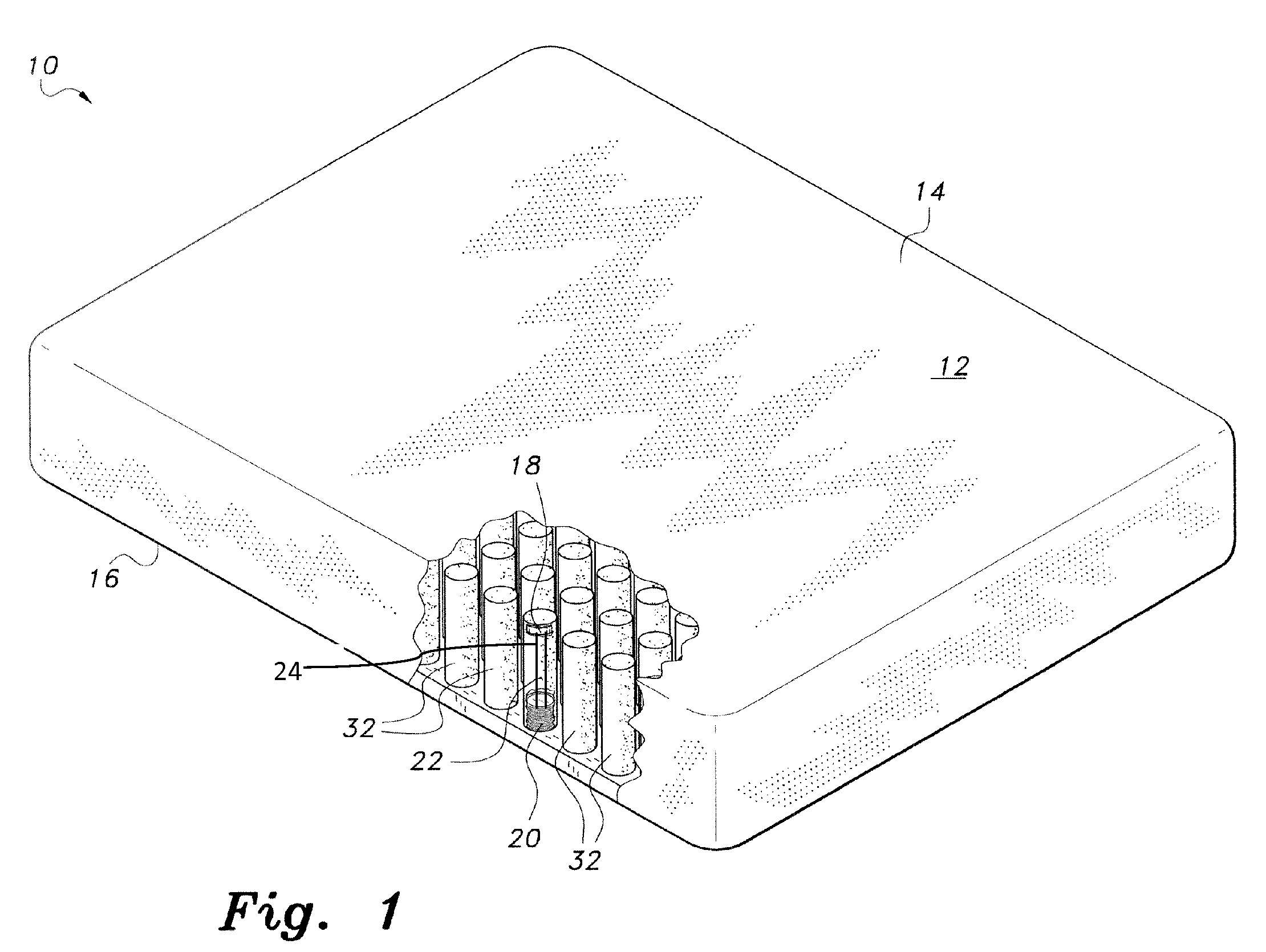 Magnetic cushioning system