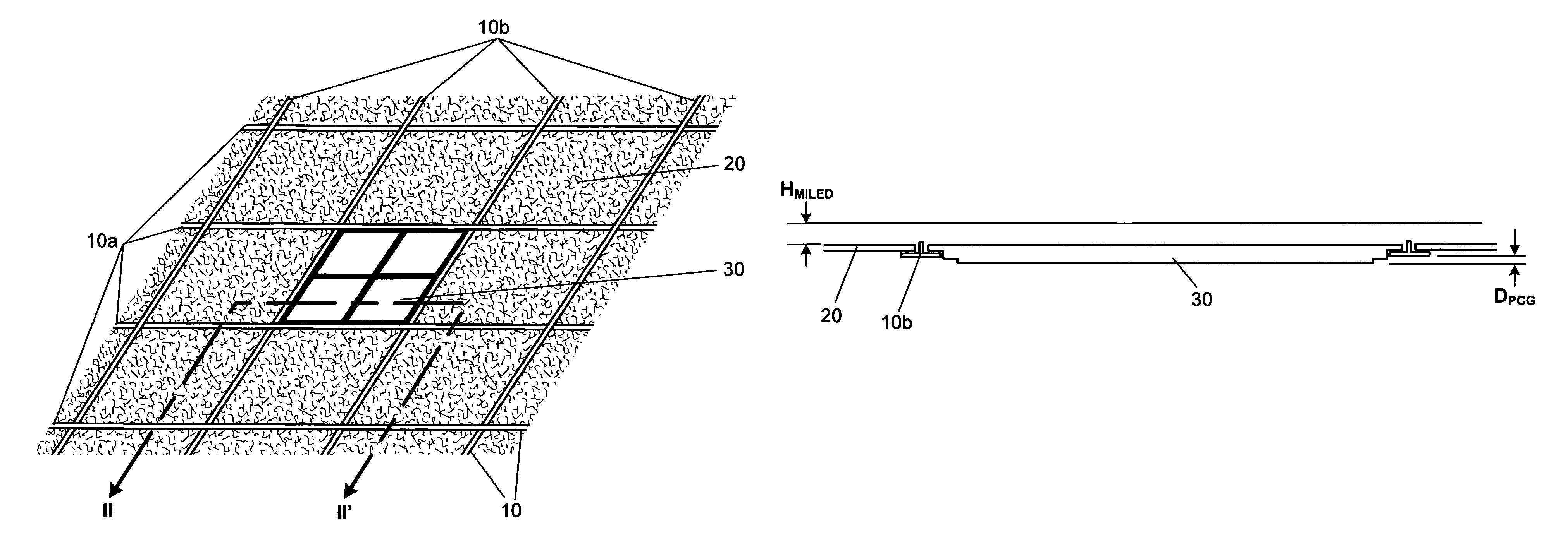 Low-clearance light emitting diode lighting