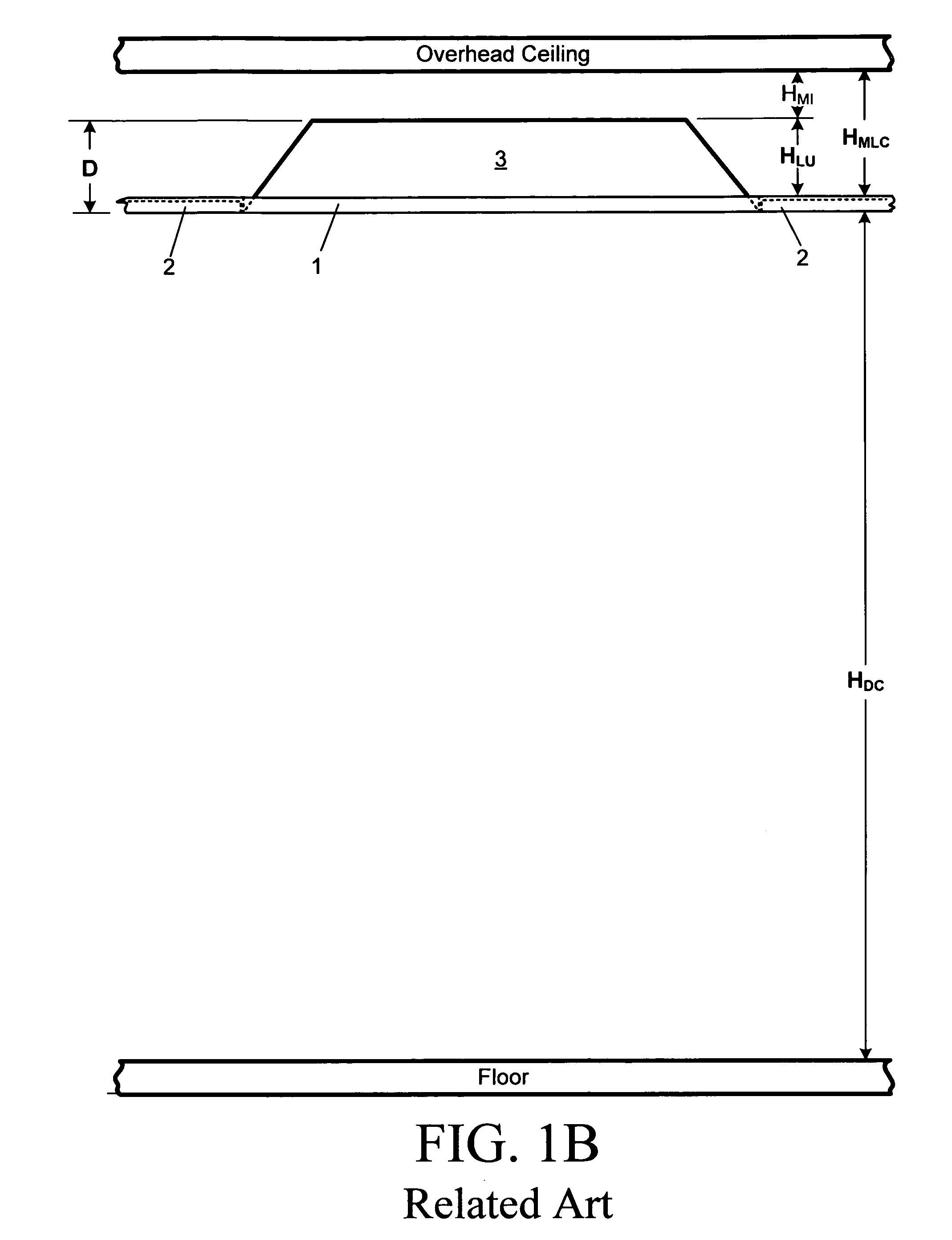 Low-clearance light emitting diode lighting