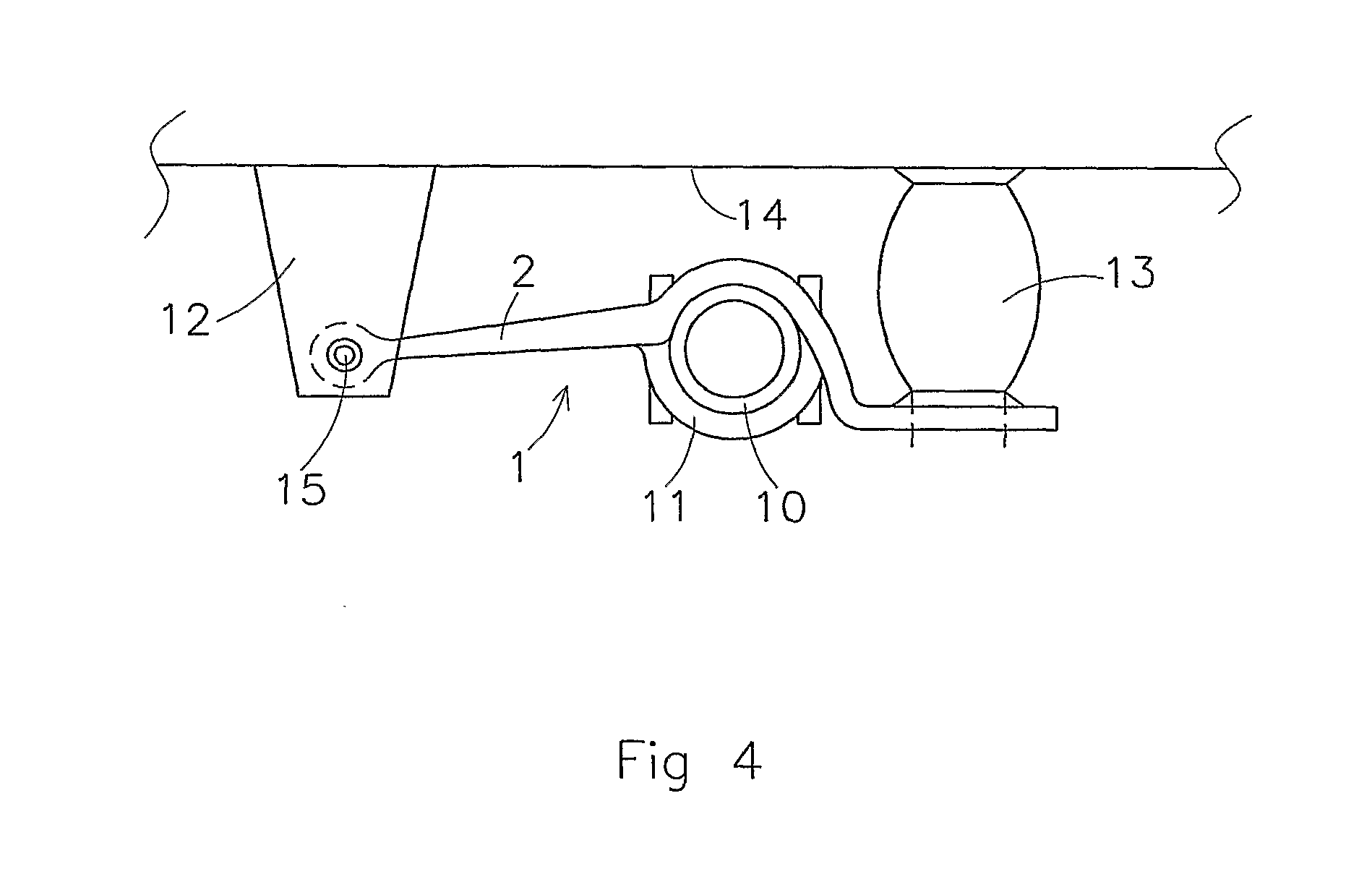 Hardening of flexible trailing arms