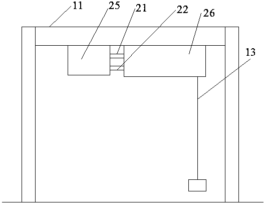 A bridge swivel construction structure