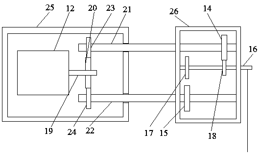 A bridge swivel construction structure