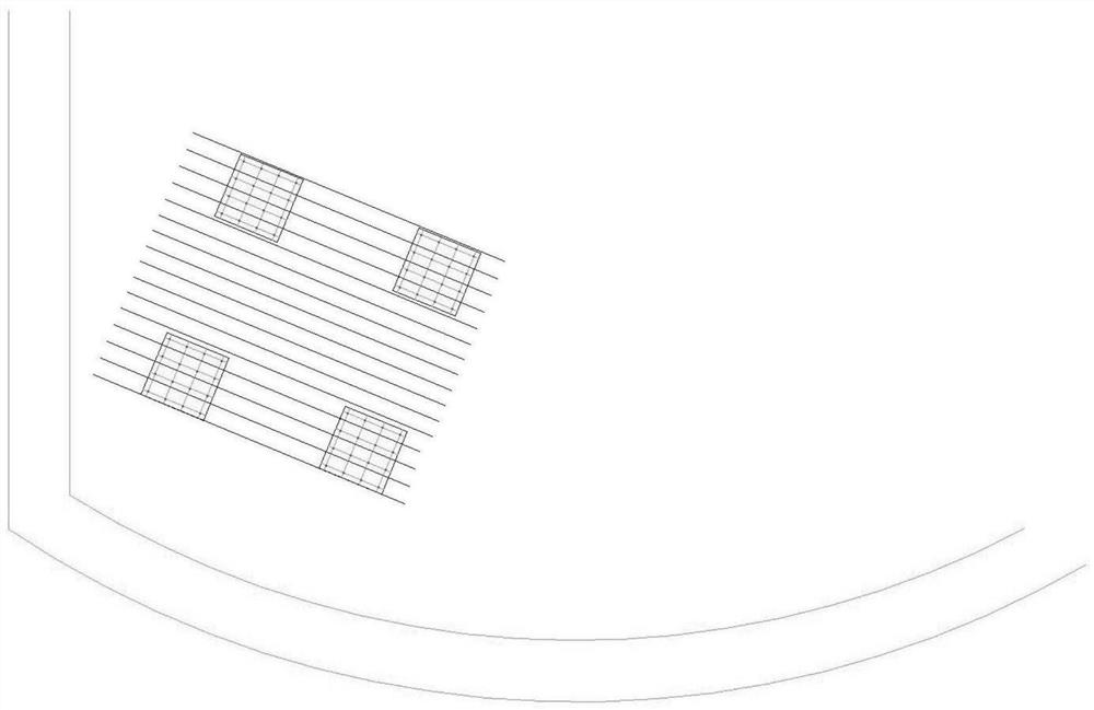 Mounting and positioning method for main pump evaporator embedded part