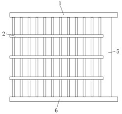 Wet desulphurization tower demister capable of preventing reactant residues