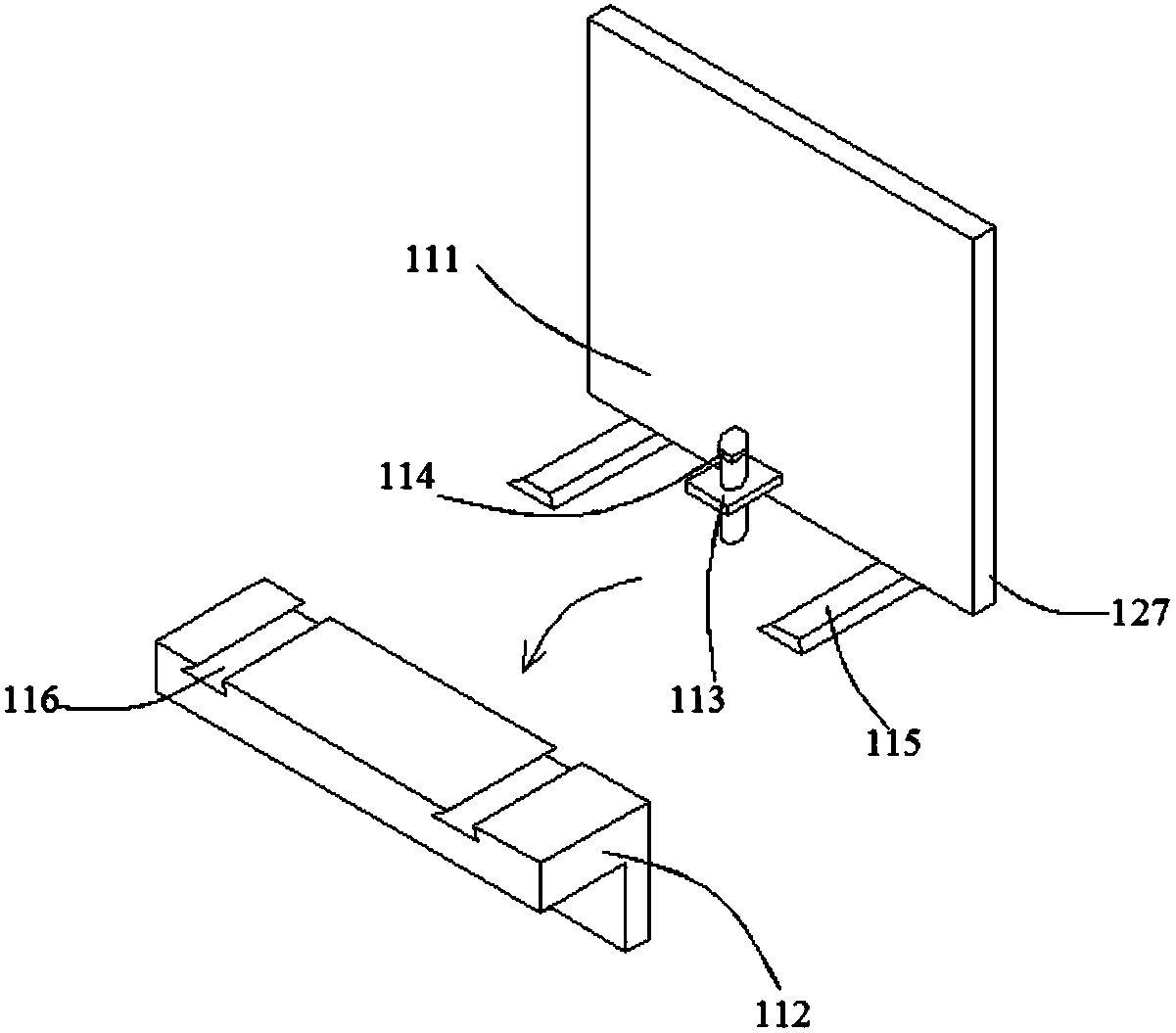 Automatic tenoning machine for wedge joint boards