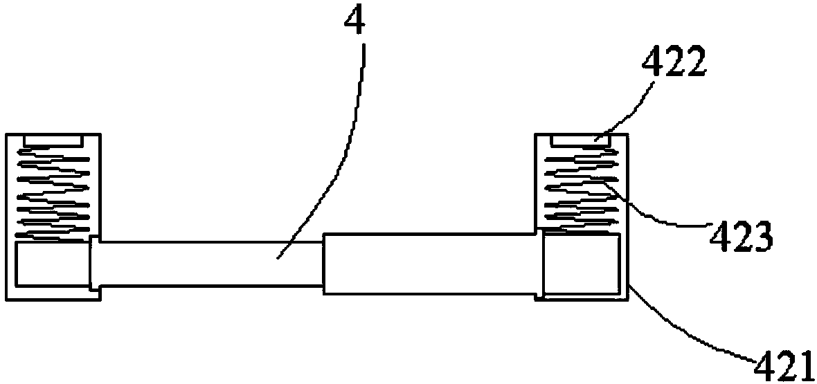 Automatic tenoning machine for wedge joint boards