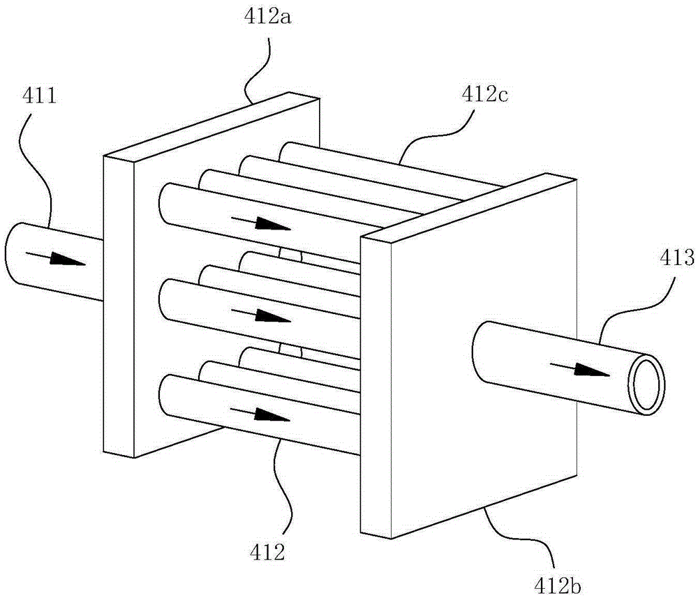 Incinerator flue gas purification system