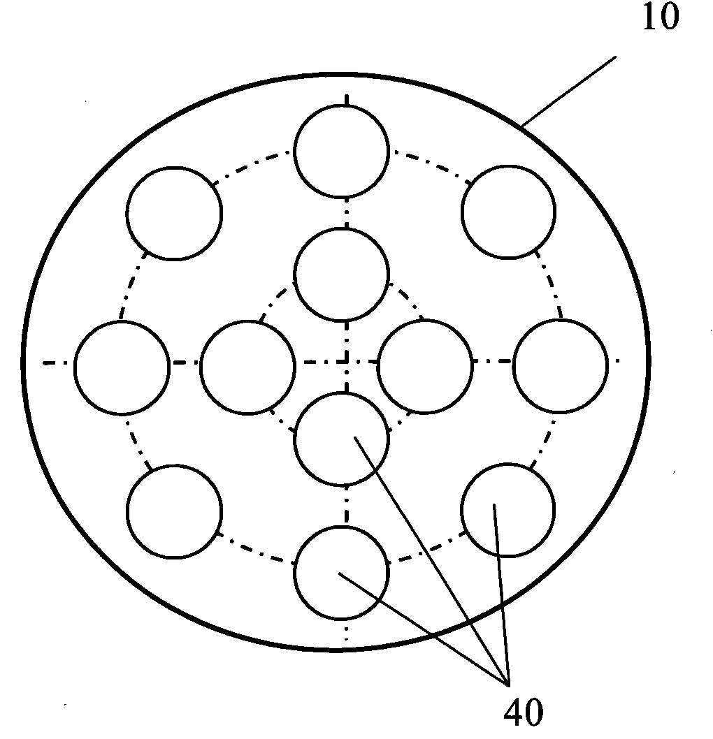 Epitaxial wafer tray and support and rotation connecting device matched with same