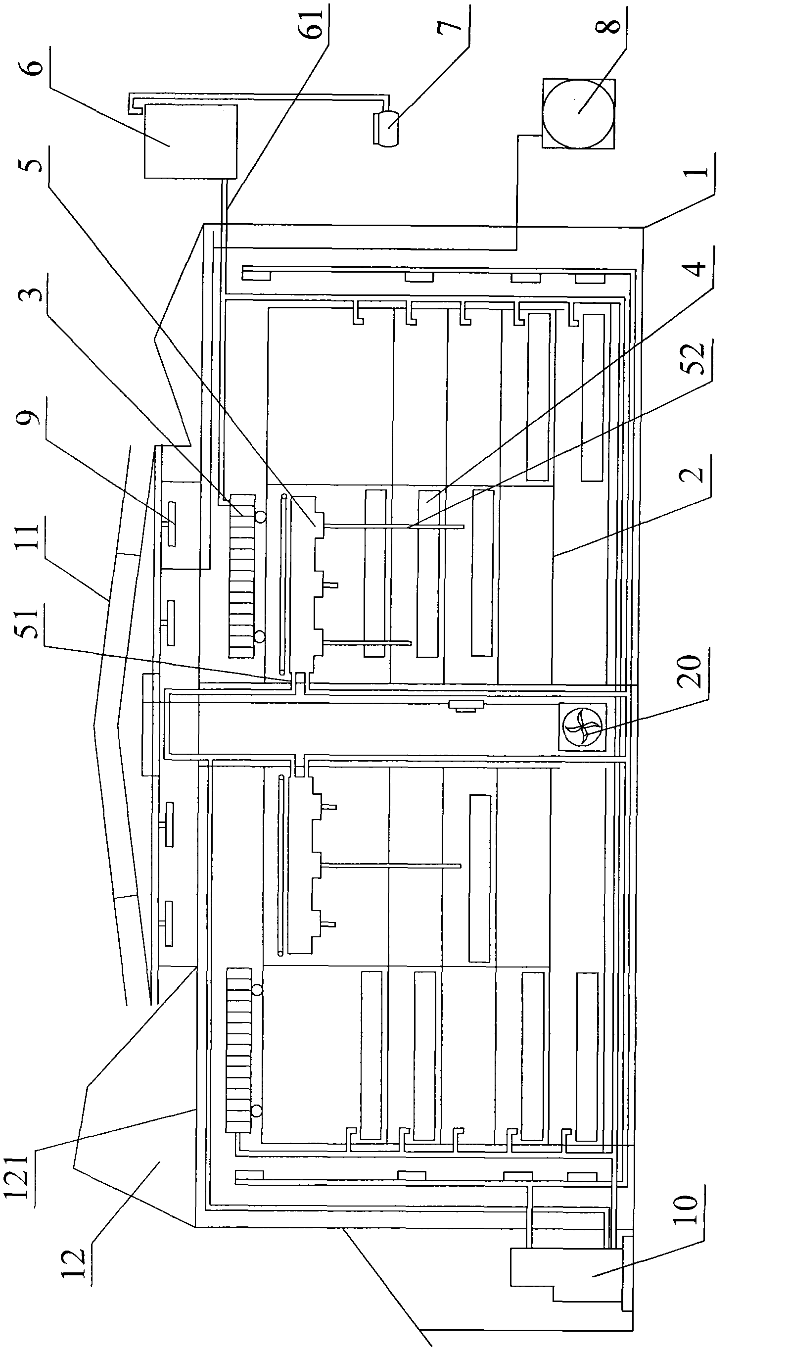 Agricultural multifunctional automatic control room