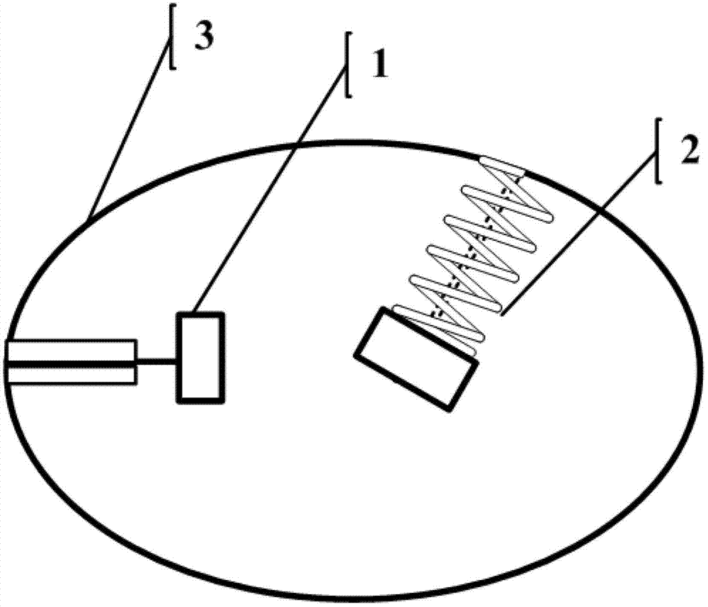 Sea wave and wind power generation device