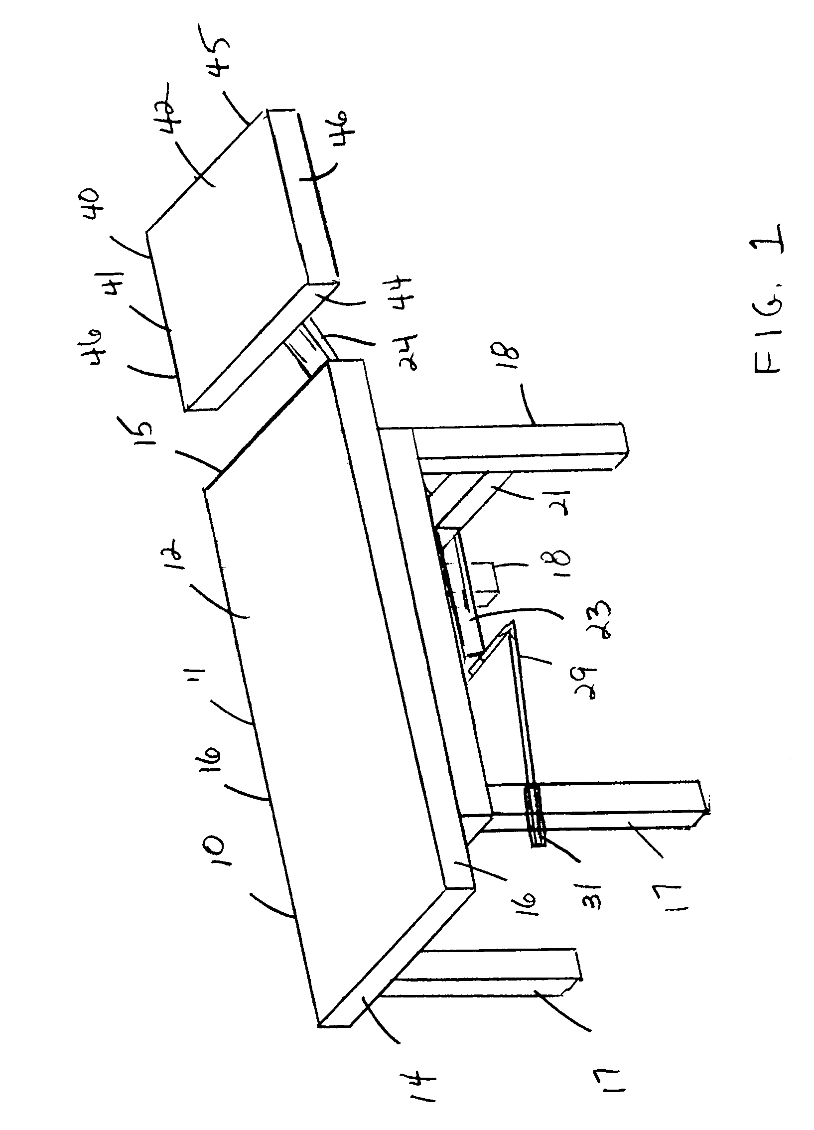 Lower back stretching apparatus