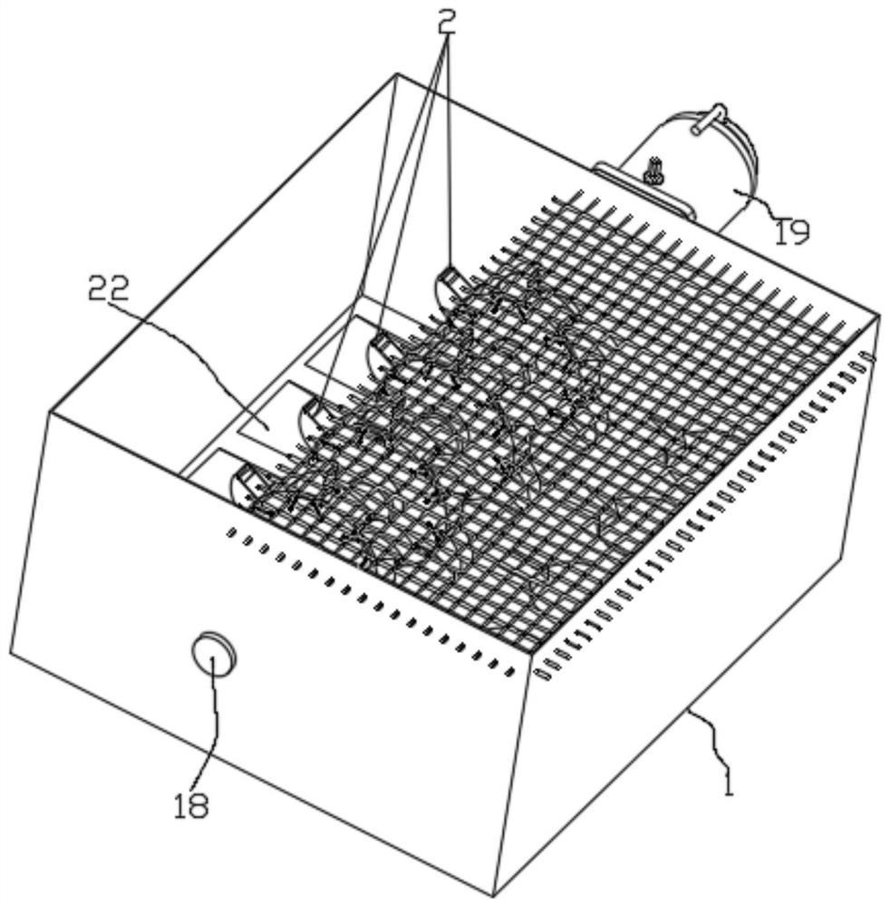 Anti-blocking type large-particle fertilizer intelligent fertilizing device