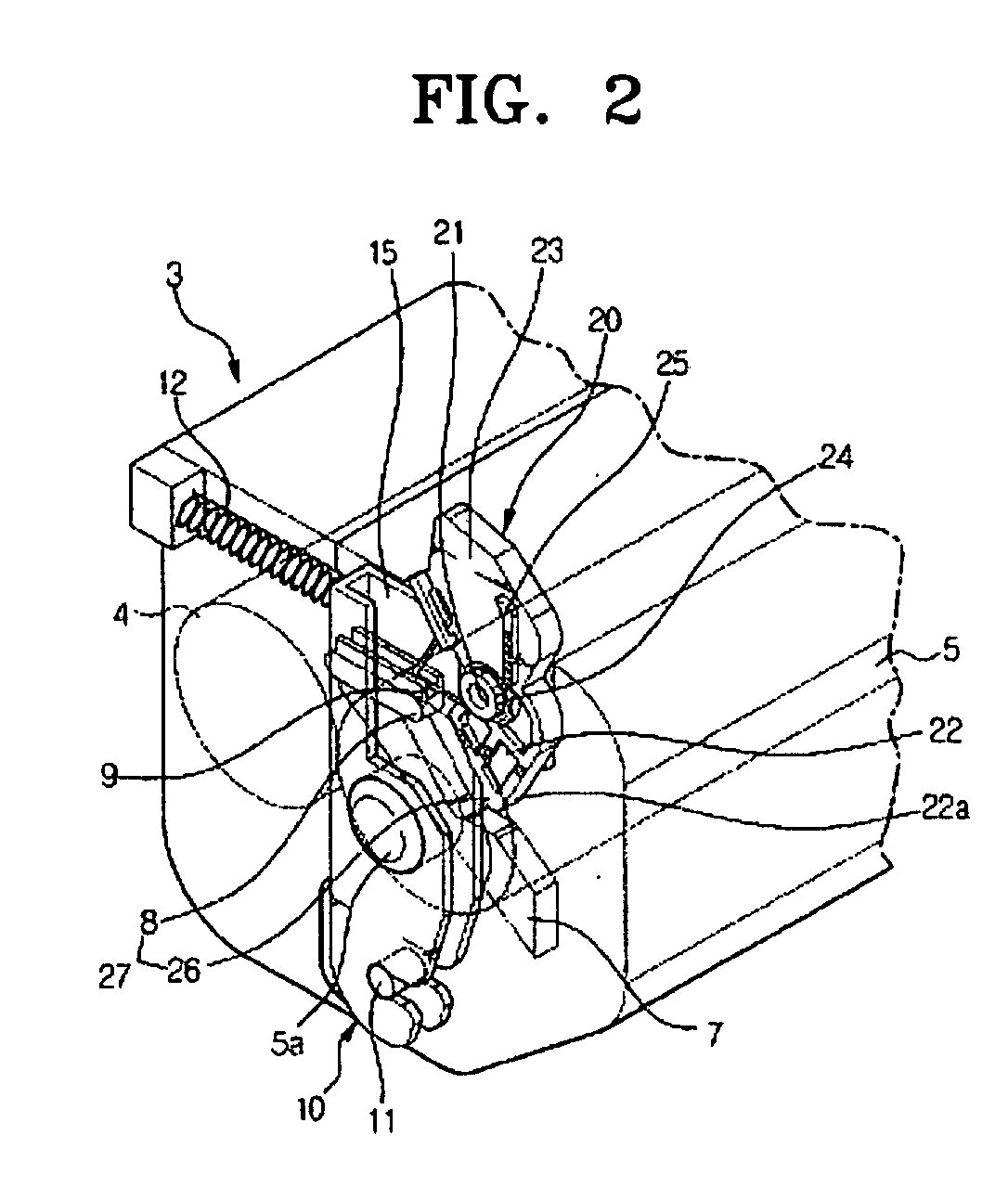 Rollers separating unit and image forming apparatus having the same