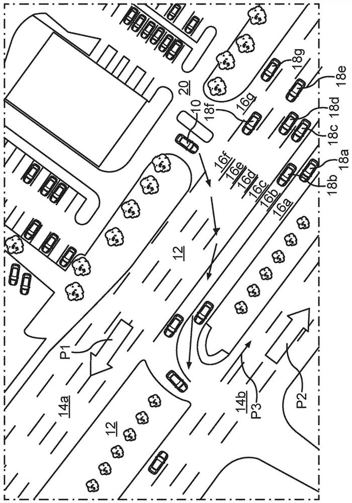 Method for carrying out driving manoeuvre, control device for vehicle, and motor vehicle