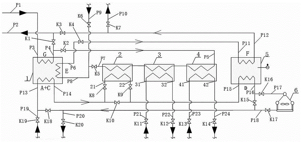 A new type of heat station system with large temperature difference heat transfer and concentrated heat refrigeration function