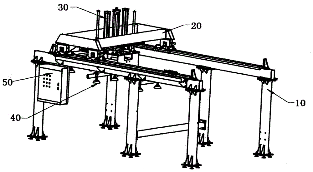 Sheet vacuum suction crane