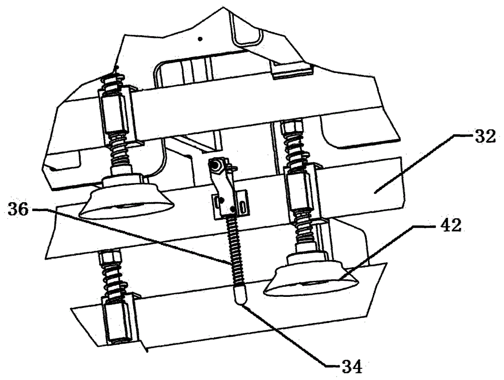 Sheet vacuum suction crane