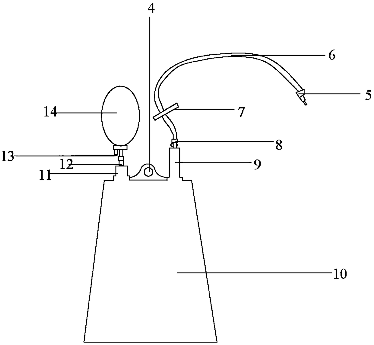 Disposable vacuum sealing wound protecting material for fingers and instrument thereof